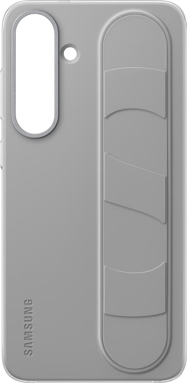 Samsung Galaxy S25+ Standing Grip suojakuori (harmaa)