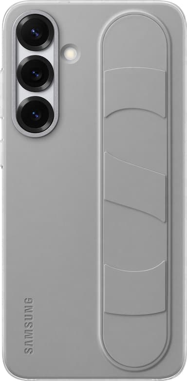 Samsung Galaxy S25+ Standing Grip suojakuori (harmaa)