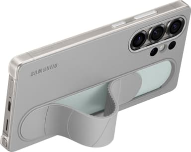 Samsung Galaxy S25 Ultra Standing Grip suojakuori (harmaa)
