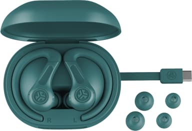 JLab JBuds Sport ANC 4 täysin langattomat in-ear kuulokkeet (sinivih.)