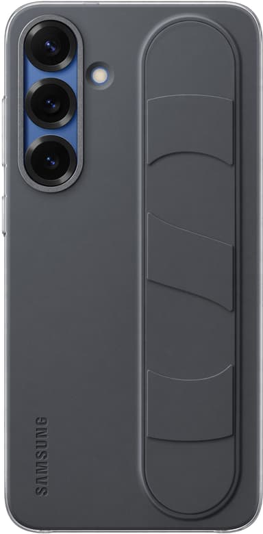 Samsung Galaxy S25+ Standing Grip suojakuori (musta)