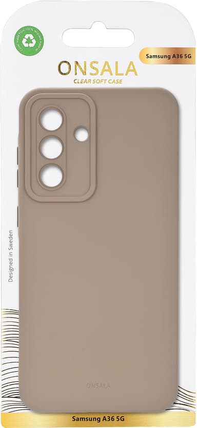 Onsala Samsung Galaxy A36 Silicone suojakuori (hiekka)