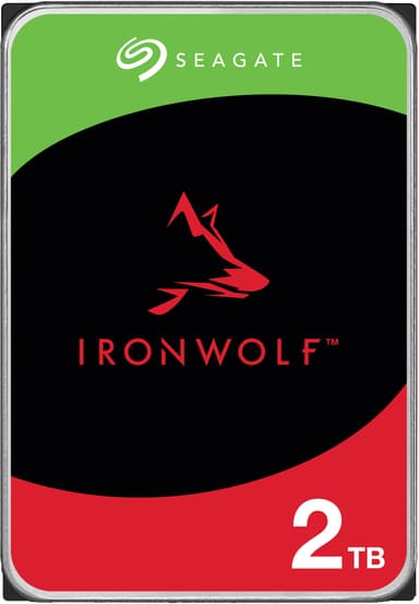 Seagate IronWolf 3,5" NAS kovalevy (2 TB)