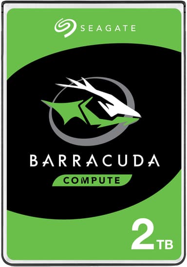 Seagate BarraCuda 2,5" sisäinen kovalevy (2 TB)