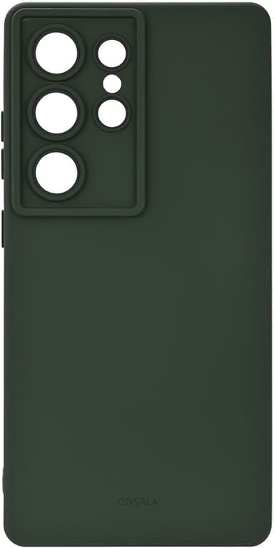 Onsala Samsung Galaxy S25 Ultra Silicone suojakuori (vihreä)