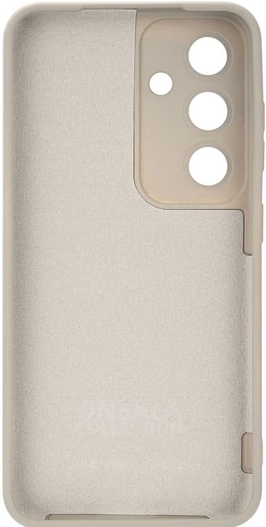 Onsala Samsung Galaxy S25 Silicone suojakuori (betoninharmaa)
