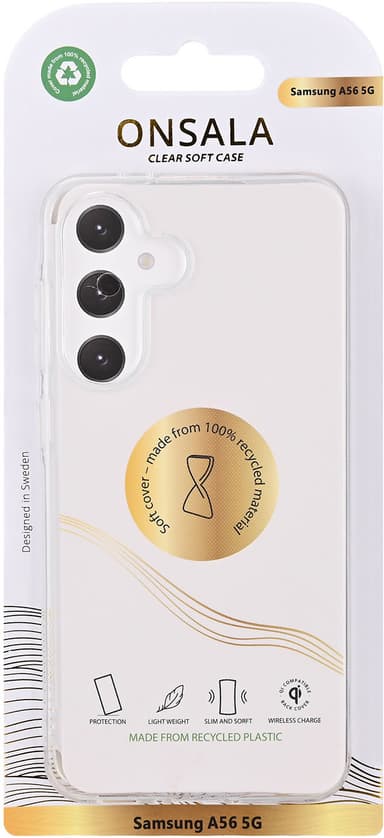 Onsala Samsung Galaxy A56 Clear suojakuori (läpinäkyvä)