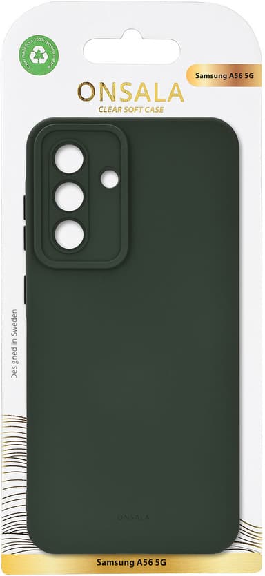 Onsala Samsung Galaxy A56 Silicone suojakuori (vihreä)