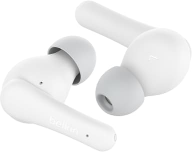 Belkin SoundForm Nano 2 täysin langattomat in-ear kuulokkeet (valk.)