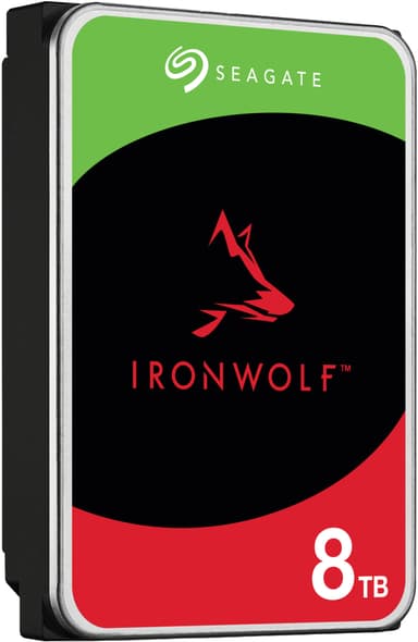 Seagate IronWolf 3,5" NAS kovalevy (8 TB)