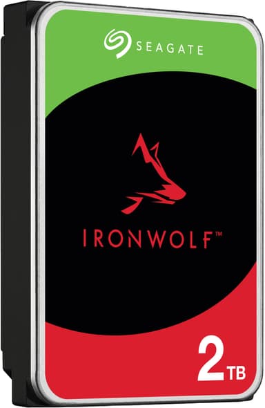 Seagate IronWolf 3,5" NAS kovalevy (2 TB)