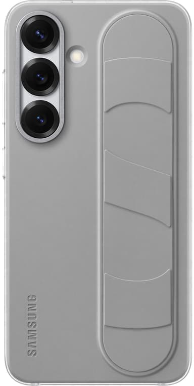 Samsung Galaxy S25 Standing Grip suojakuori (harmaa)