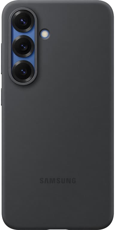Samsung Galaxy S25 Silicone suojakuori (musta)