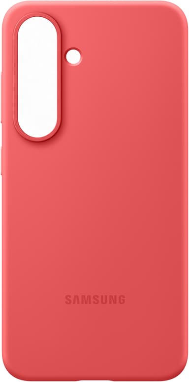 Samsung Galaxy S25 Silicone suojakuori (punainen)