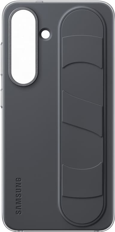 Samsung Galaxy S25 Standing Grip suojakuori (musta)