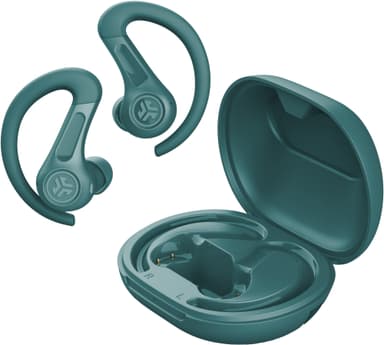 JLab JBuds Sport ANC 4 täysin langattomat in-ear kuulokkeet (sinivih.)