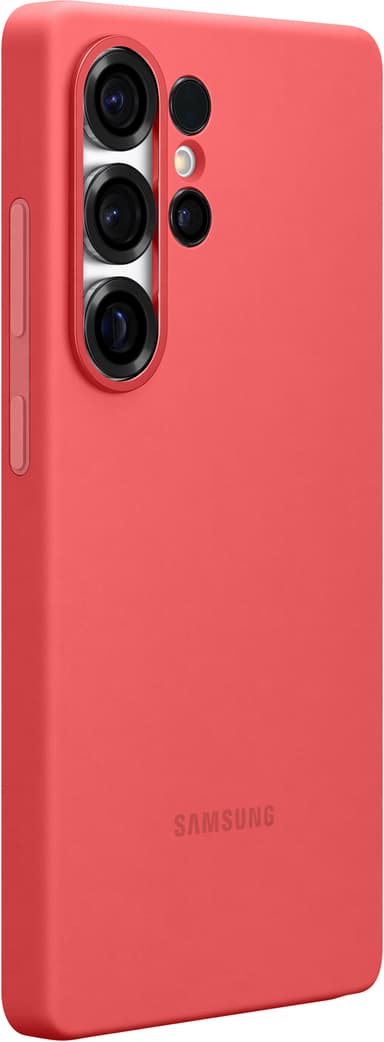 Samsung Galaxy S25 Ultra Silicone suojakuori (punainen)
