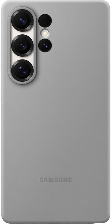 Samsung Galaxy S25 Ultra Silicone suojakuori (harmaa)