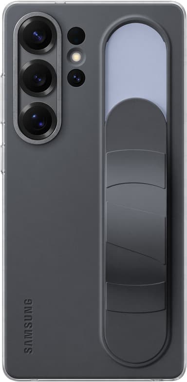 Samsung Galaxy S25 Ultra Standing Grip suojakuori (musta)