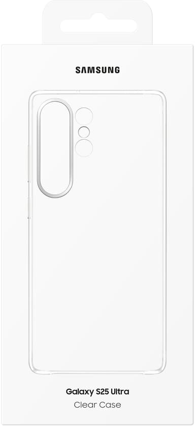 Samsung Galaxy S25 Ultra Clear suojakuori (läpinäkyvä)