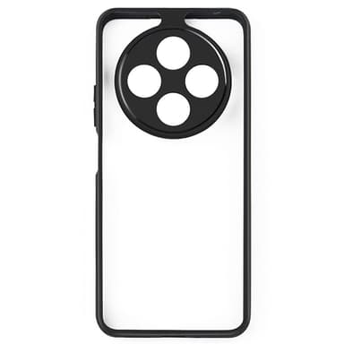 Iskunkestävä PC+TPU-suojakotelo Xiaomi Redmi 14C 4G - Läpinäkyvä Takakansi
