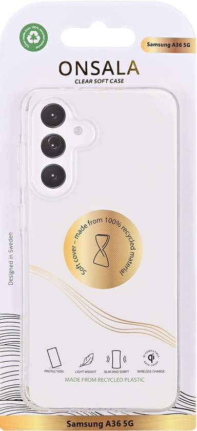 Onsala Samsung Galaxy A36 Clear suojakuori (läpinäkyvä)