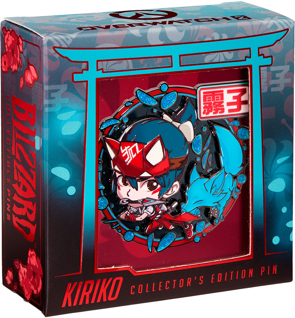 Blizzard Overwatch pinssi (Kiriko)
