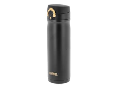 Vacuum flask JMY 470 ml Black 18/10 steel/PP