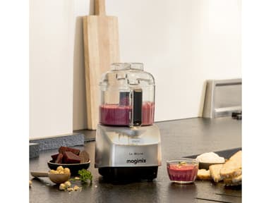 Magimix Mini food chopper 0,83 liter 290 watt Matte chrome