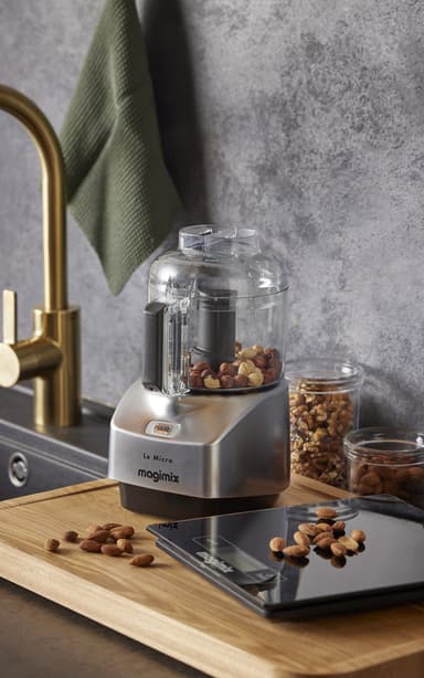 Magimix Mini food chopper 0,83 liter 290 watt Matte chrome