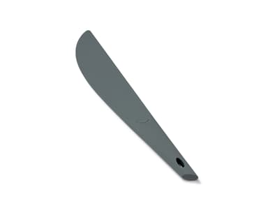 Cake knife grey silicone