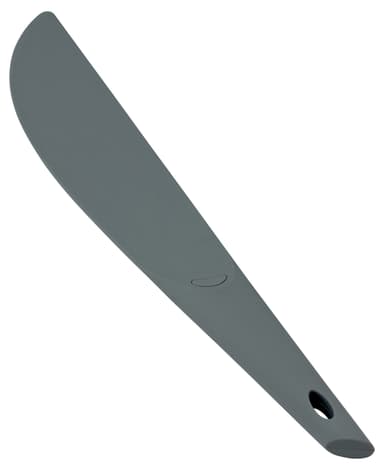 Cake knife grey silicone