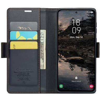 CaseMe puhelimenkotelo 023 Samsung Galaxy S25 Plus - Musta
