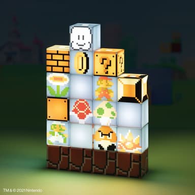 Paladone Super Mario valaisin (Build A Level Light)