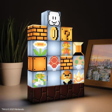Paladone Super Mario valaisin (Build A Level Light)