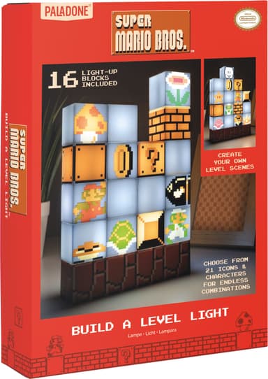 Paladone Super Mario valaisin (Build A Level Light)