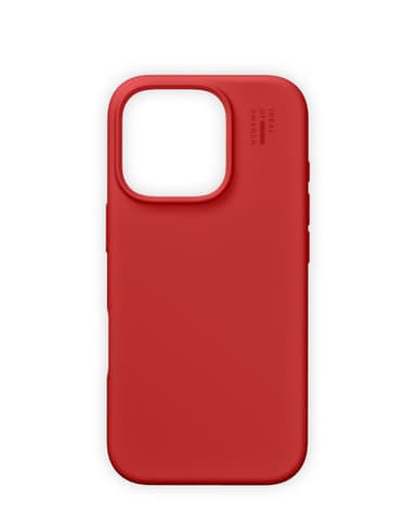 Silicone Case MagSafe iPhone 16PM Red