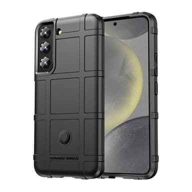 Rugged Shield kuori Samsung Galaxy S25 Plus - Musta