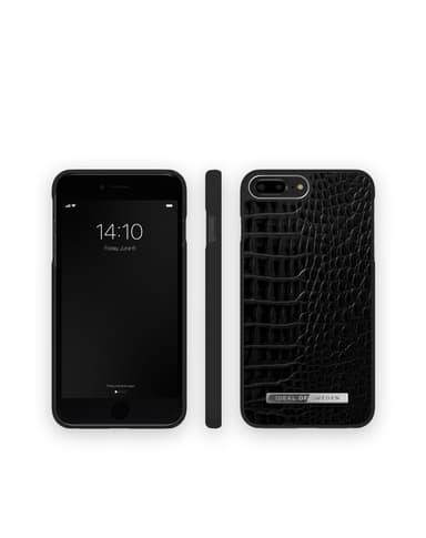 Atelier Case iPhone 8/7/6/6S P Neo Noir Croco Slvr