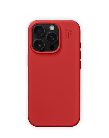 Silicone Case MagSafe iPhone 16PM Red
