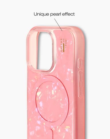 Pearlised Case MagSafe iPhone 16PM Pink