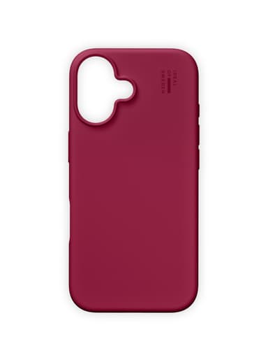 Silicone Case MagSafe iPhone 16PL Cranberry
