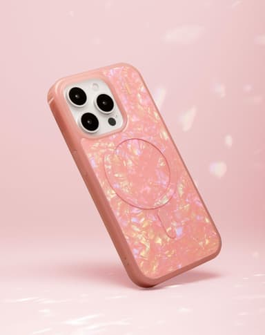 Pearlised Case MagSafe iPhone 16PM Pink