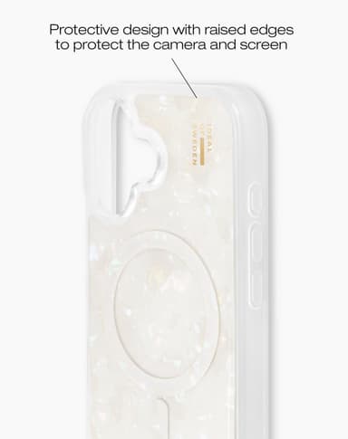 Pearlised Case MagSafe iPhone 16PL White