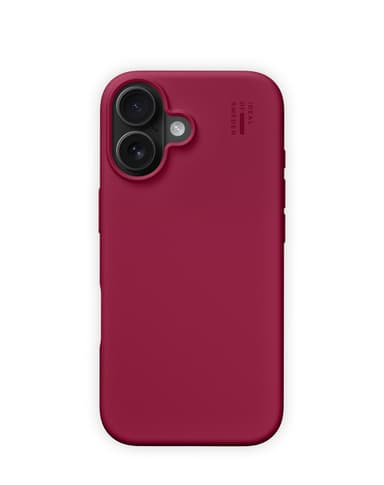 Silicone Case MagSafe iPhone 16PL Cranberry