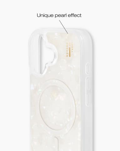 Pearlised Case MagSafe iPhone 16PL White