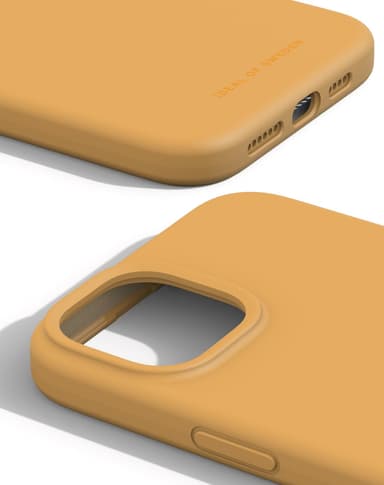 Silicone Case MagSafe iPhone 15PL Apricot