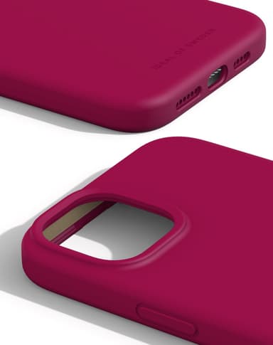 Silicone Case MagSafe iPhone 15PL Magenta