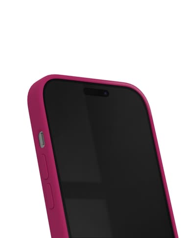 Silicone Case MagSafe iPhone 15PL Magenta