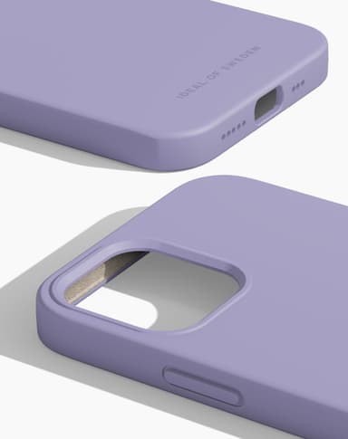 Silicone Case MagSafe iPhone 12/12P Purple